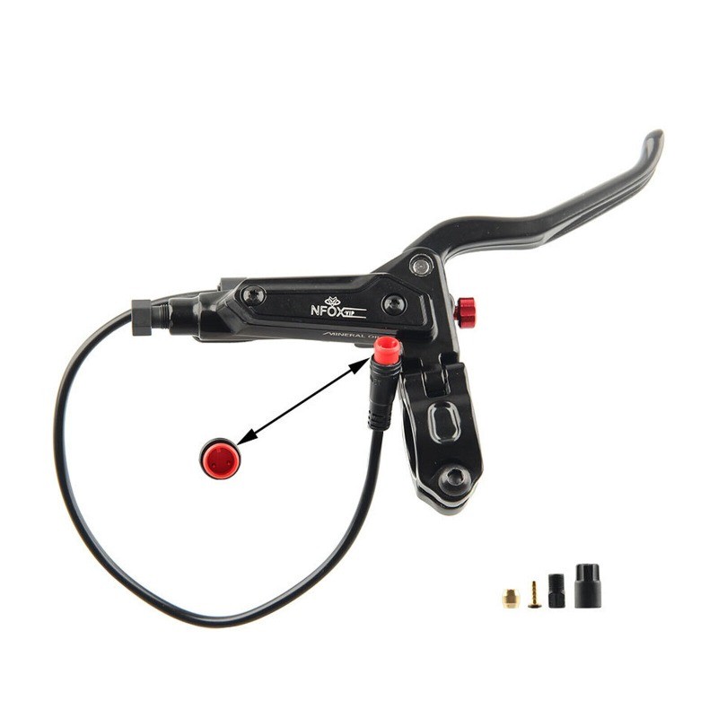2/3Pin E-bike Oil Brake Lever Hydraulic Brake Left Right Power Off Brake Handle
