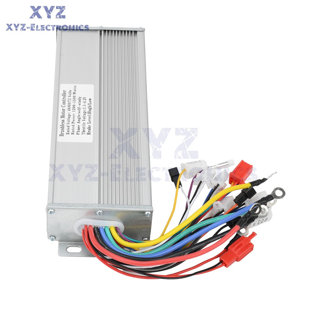 Brushless Controller 36V48V60V64V72V 350W 500W-1500W 5000W for Electric Bicycle