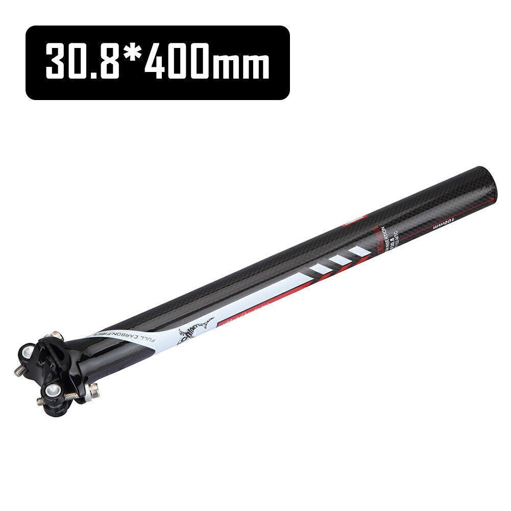 EC90 3K Seatpost MTB / Road Bike Seat Saddle Post Glossy Full Carbon Fiber