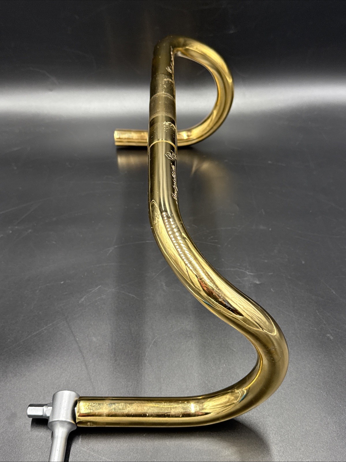 GOLD PLATED Cinelli Campione del Mondo 42cm Handlebar Campagnolo 50th Pa G2U