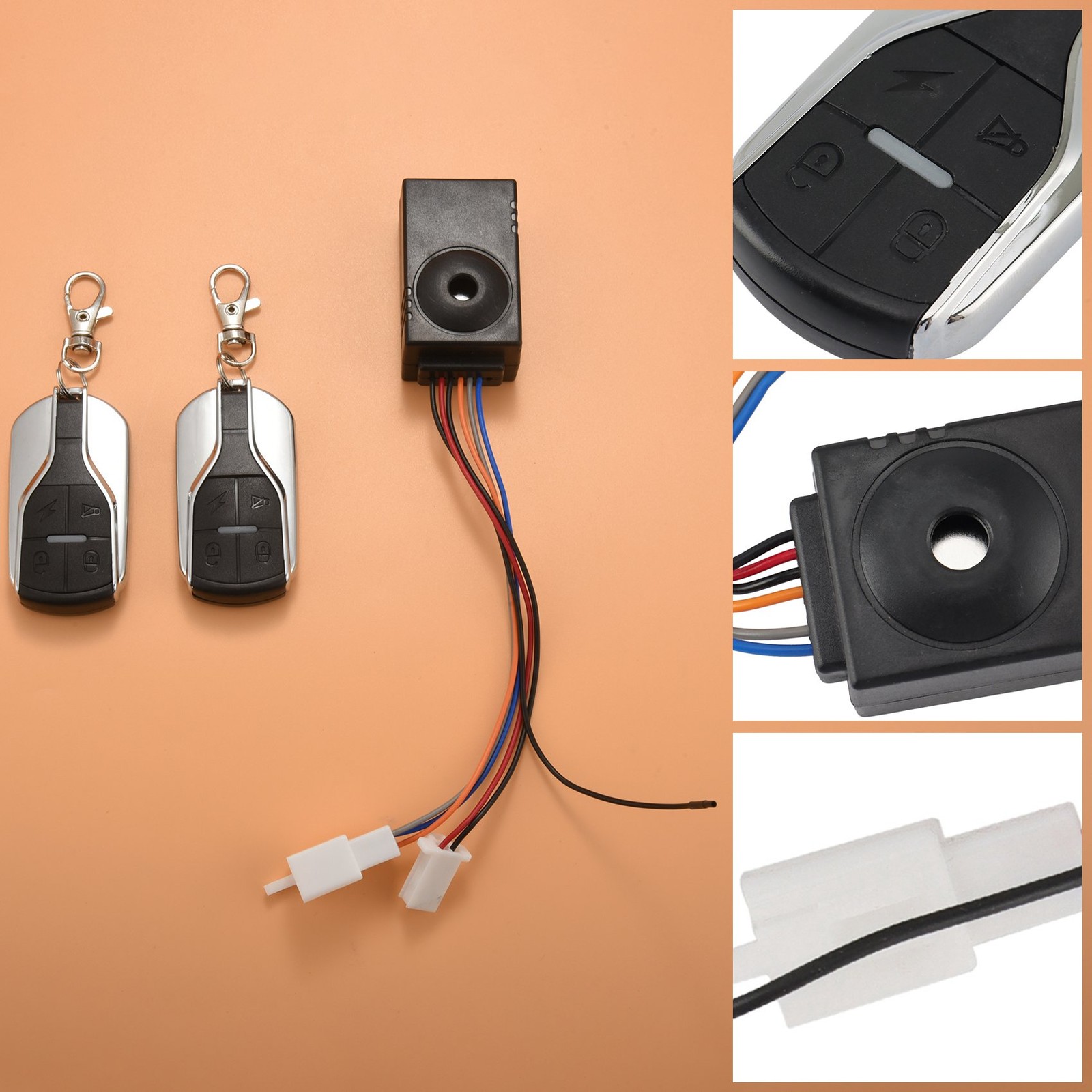 Ebike Alarm System 36V 48V 60V 72V with Two for Electric /Scooter4271
