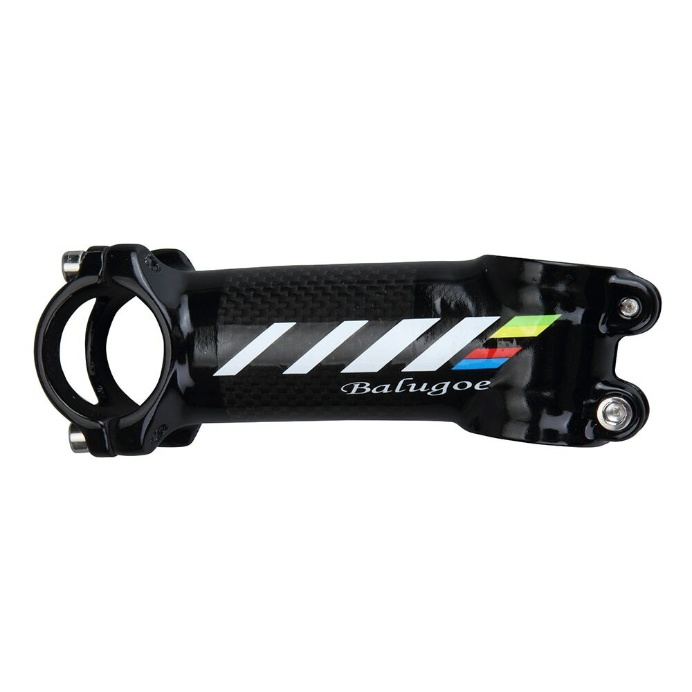 BALUGOE Aluminum Carbon Fiber Riser Bike Stem Bicycle Handle Stem 28.6-31.8mm