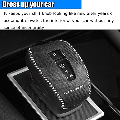 Custom Interior Accessories for Mitsubishi Outlander 2022 2023 Carbon Fiber