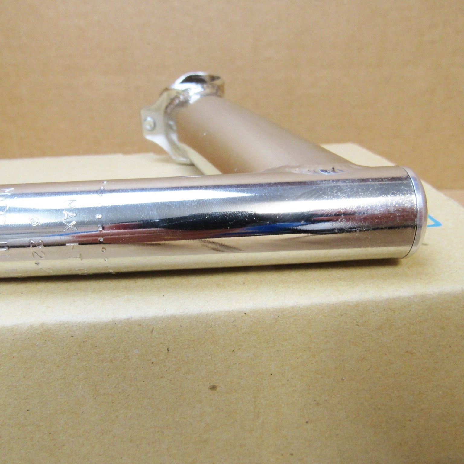 New-Old-Stock 3T Chromix Corsa Plus Quill Stem (115mm) w/Columbus Branded Tubing