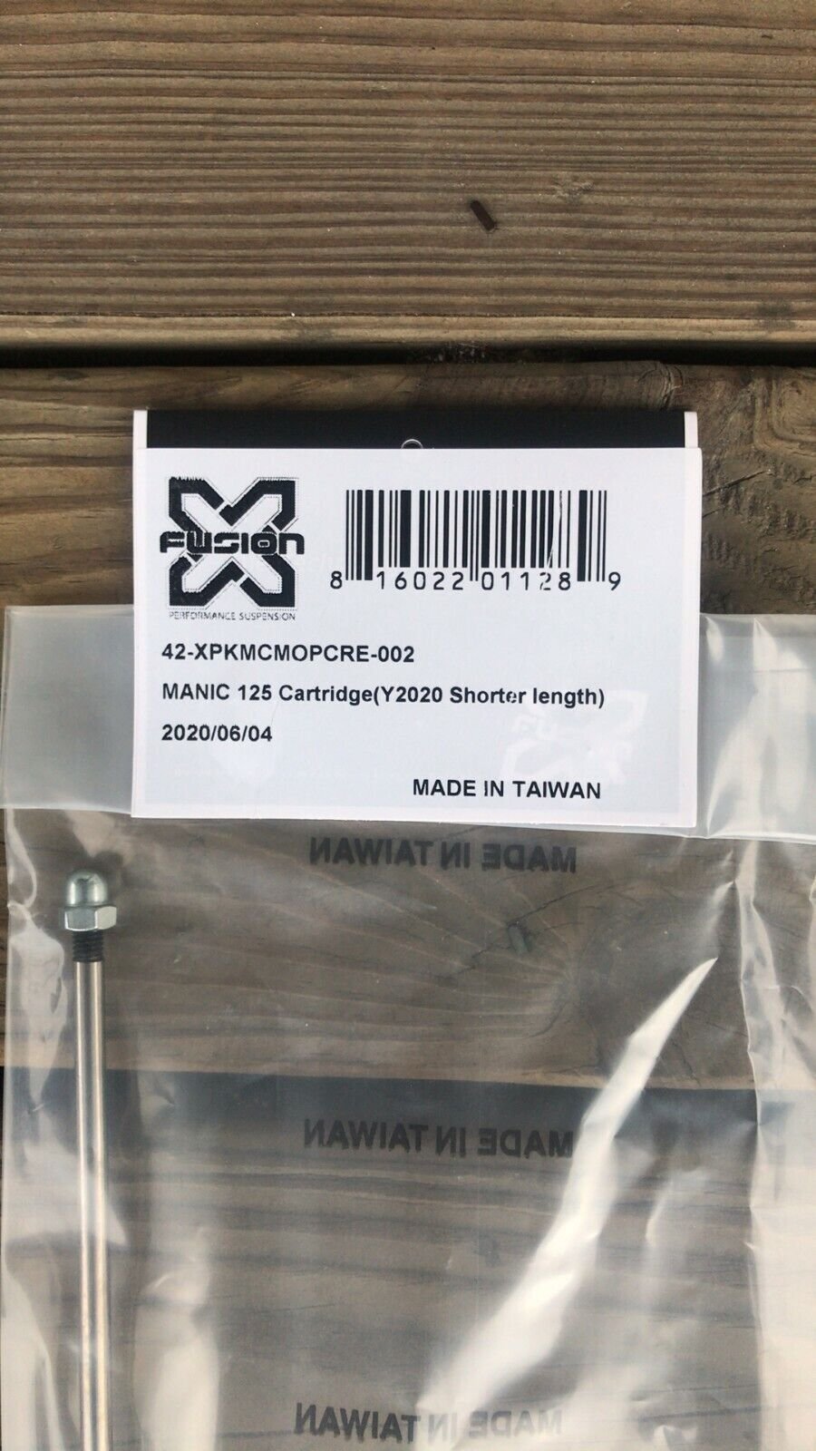 XFusion cartridge for Manic-C 125 post 30.9/31.6/34.9 (2020-2021)