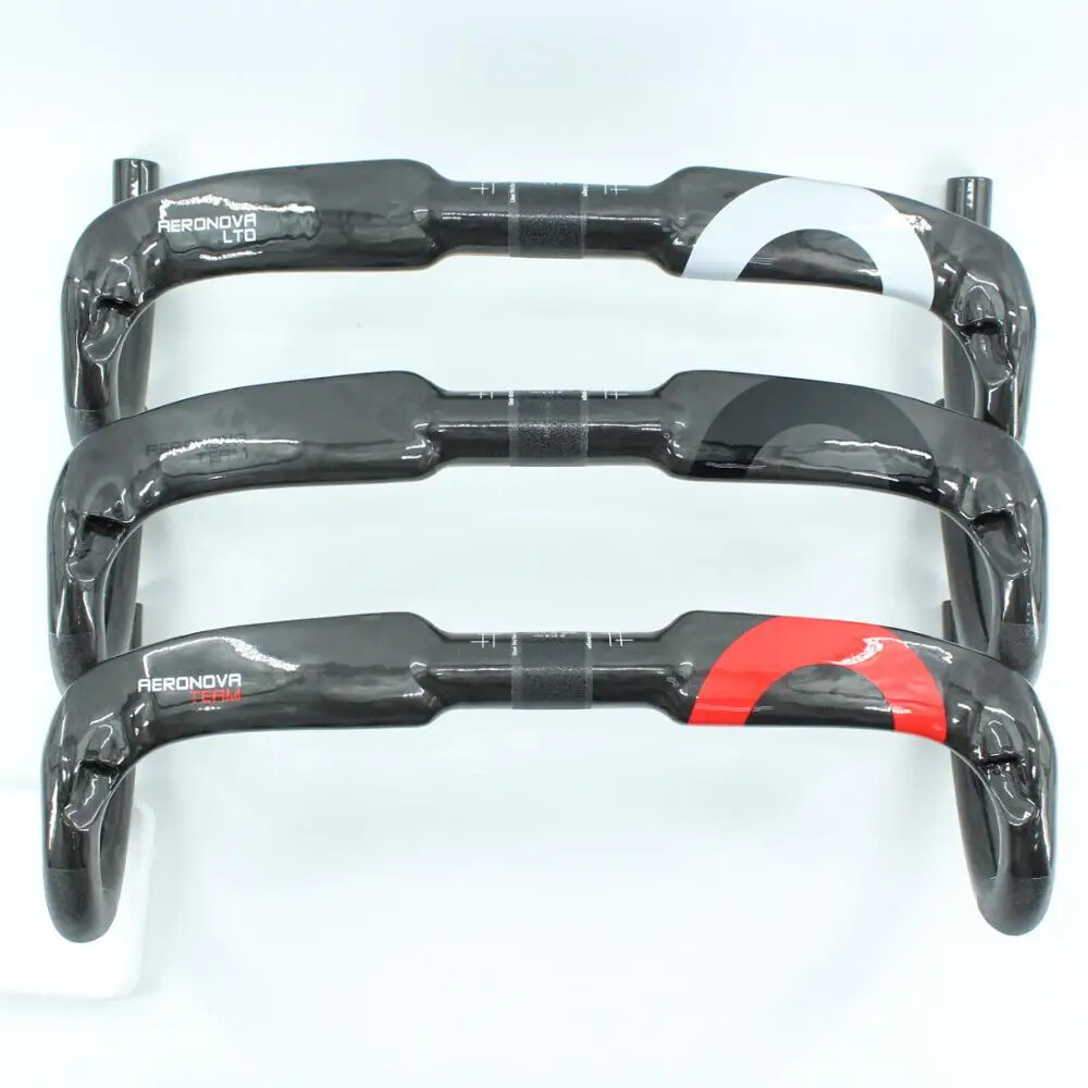 Road Bike Carbon Handlebar Bicycle Drop Bar Glossy Matt 31.8mm 400/420/440mm