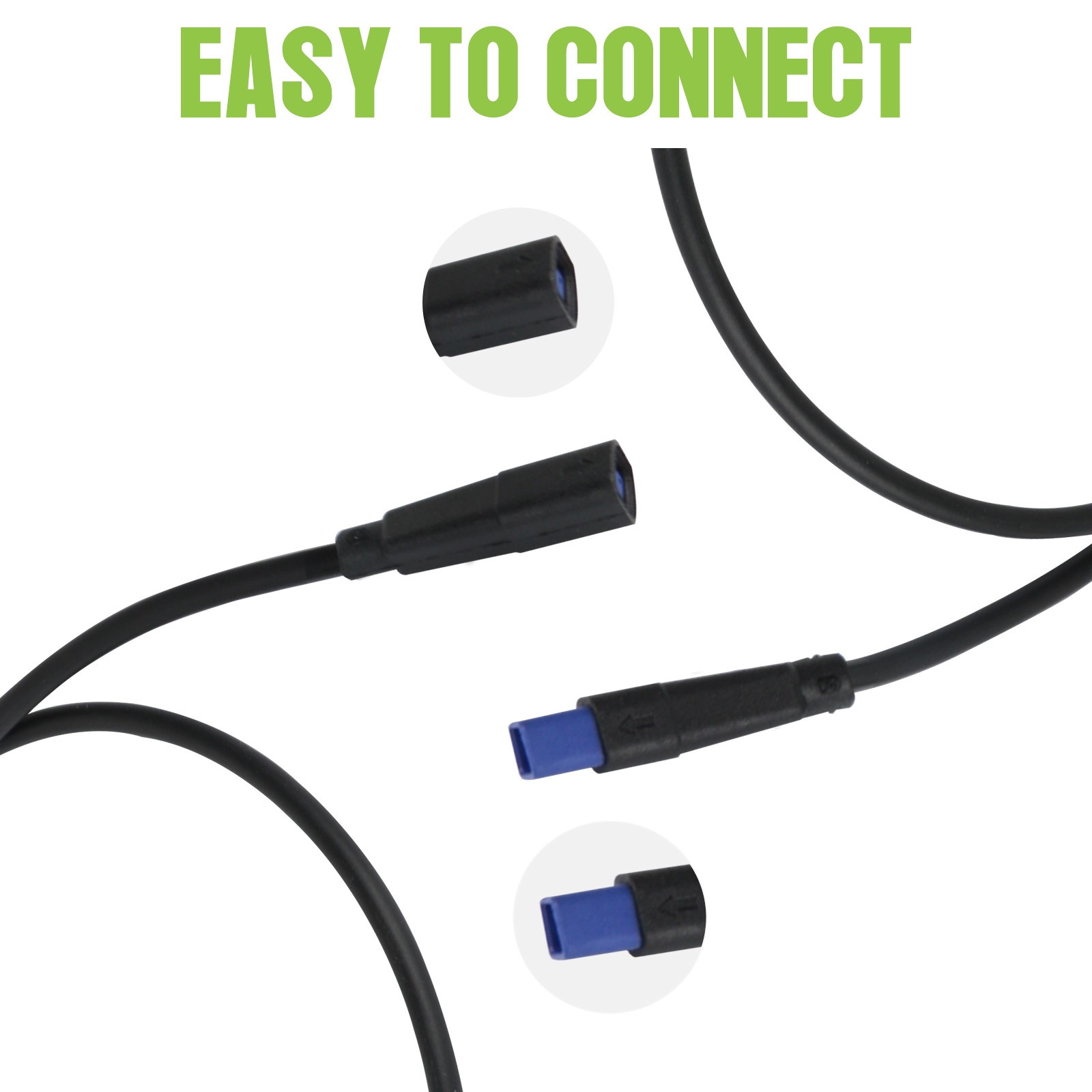 1Pcs 60CM Speed ​​sensor extension cable for Bafang CAN system CANBUS Mid Motor