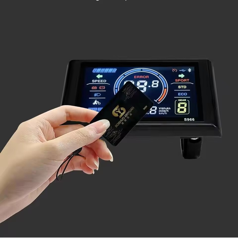 E-Bike Riding Display/Controller 36V/48V 15A 22A Motor 250W 350W 500W 3 9 Pin