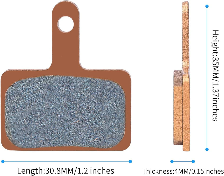 1Pair Brake Pad with Metal for Hikeep K6-L e bike Disc Brake Pad in USA