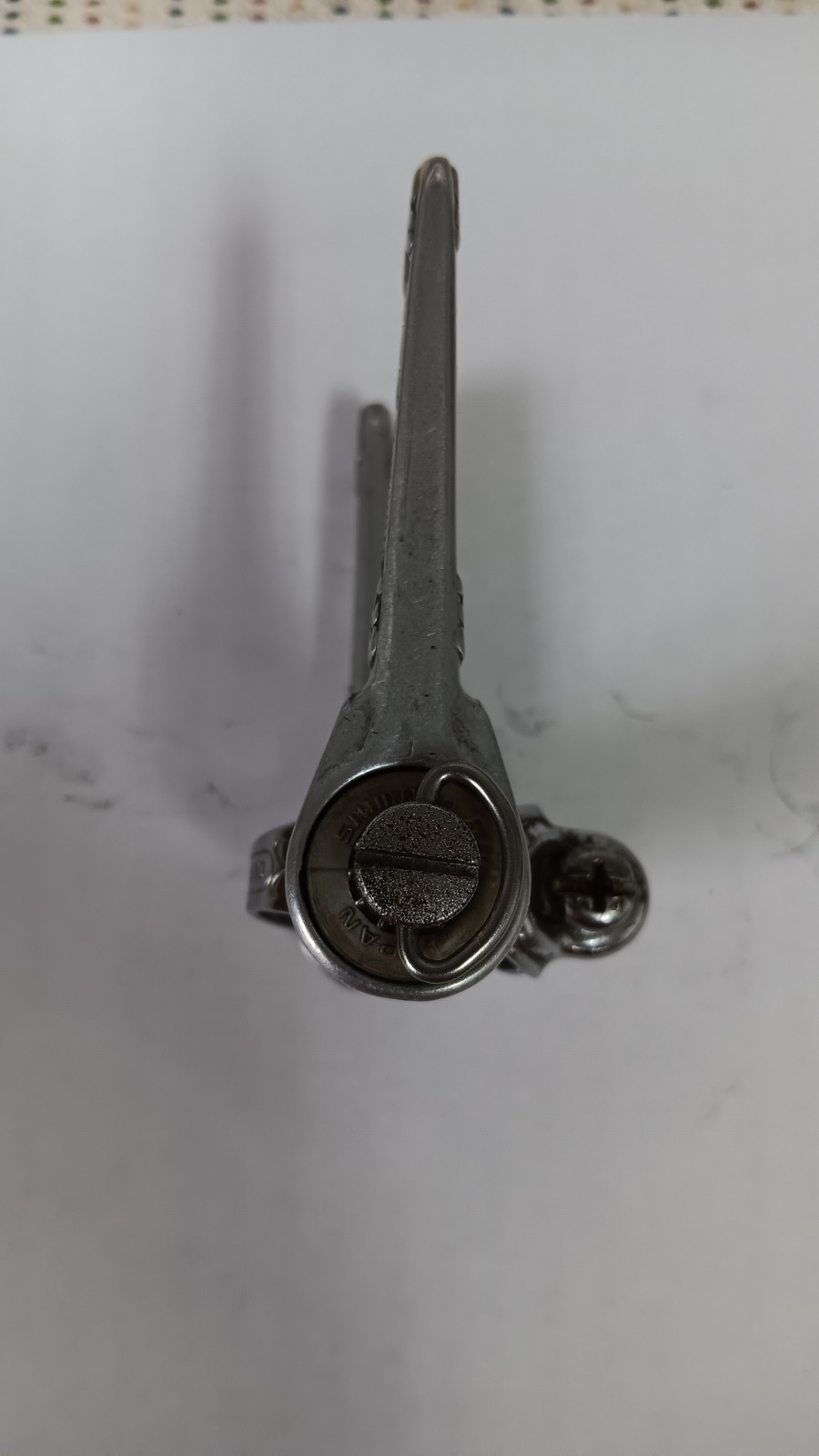 Vintage Shimano 600 Arabesque Downtube Friction Shifter Set Clamp 28.6