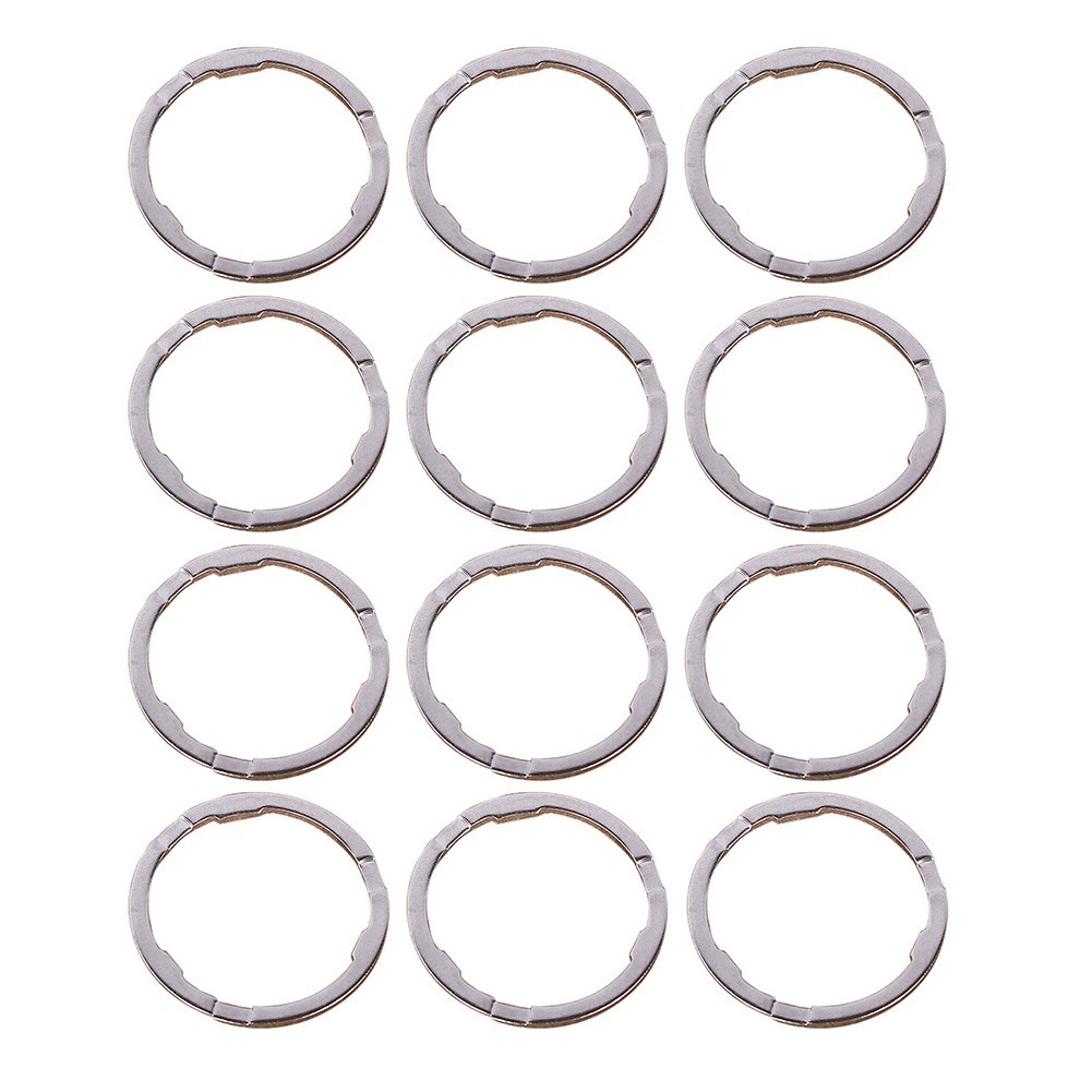Bike Washer Bike Cassette Lockring 12 Pieces Per Pack Chromium Plating Treatment