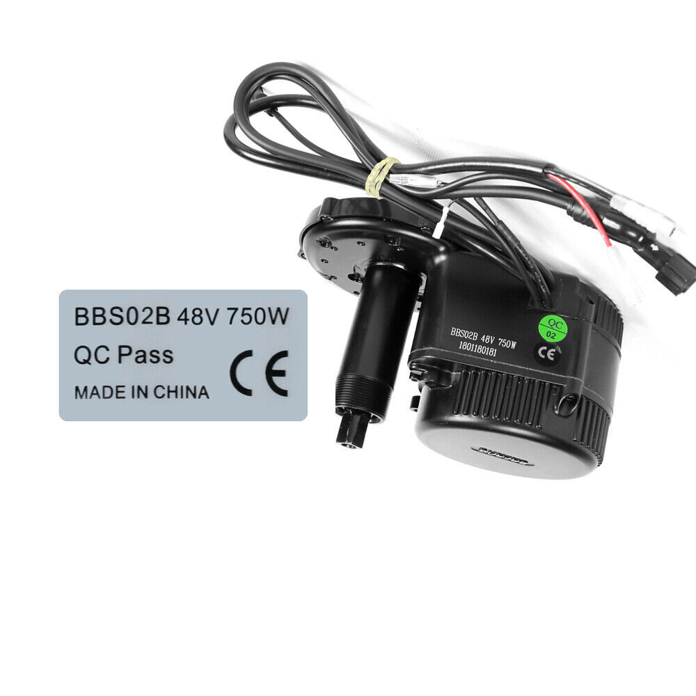 6Pcs 48V 750W BAFANG BBS02B BBSHD Mid Drive Motor Stickers Legal For Ebike Label