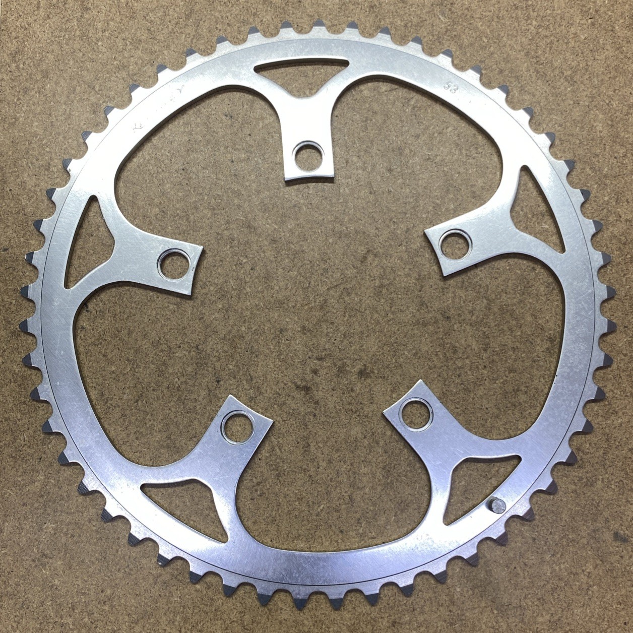 NOS Vintage RItchey Logic Alloy Chainring 110BCD 53T Made in Japan RARE!