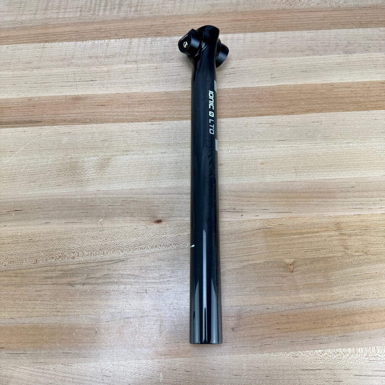New! 3T Ionic 0 LTD Carbon 31.6mm x 350mm Carbon Zero Setback Seatpost MSRP $270