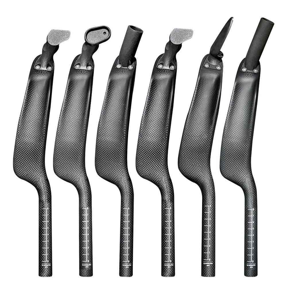 Carbon TT Bike Rest Handlebar Triathlon Time Trial Electronic Transmission Bar
