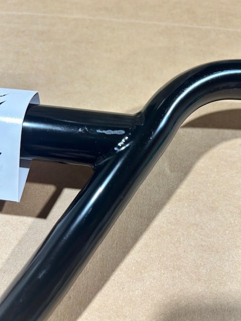 TNT BICYCLES – 6.5″ RETRO HANDLEBAR (BLACK) – B-STOCK (DISCOUNTED)