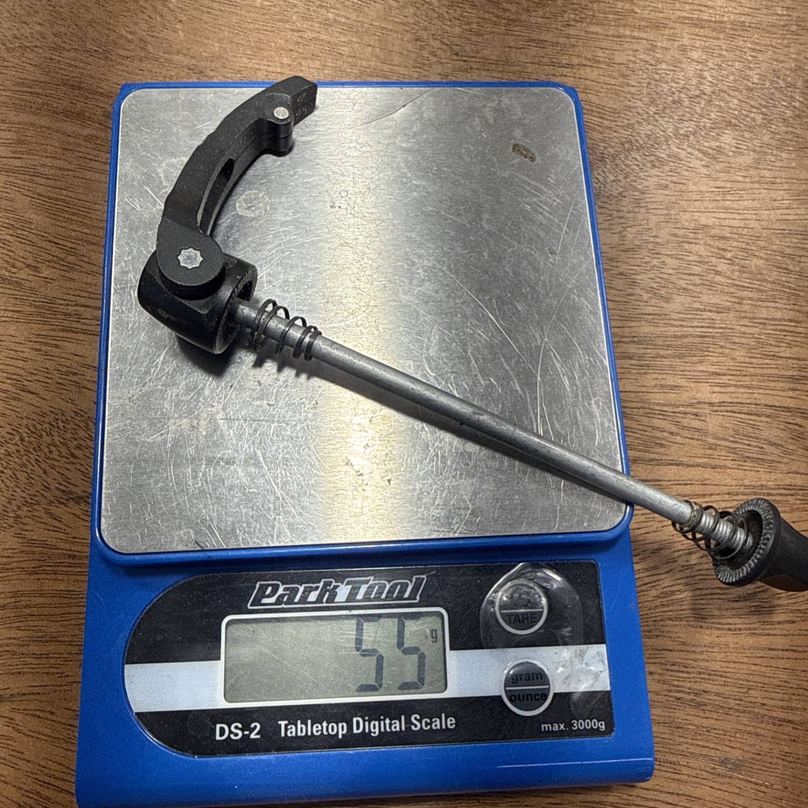 Campagnolo 100mm Front Quick Release Skewer Black Aluminum Steel