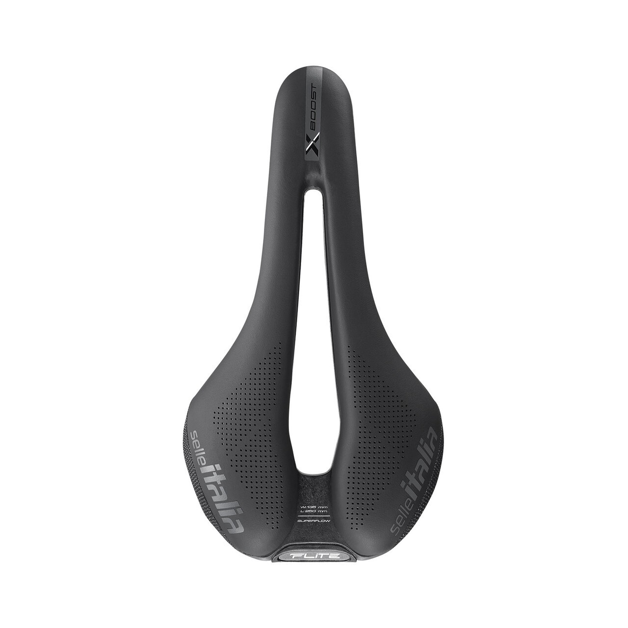 Selle Italia saddle FLITE BOOST X-CROSS Ti316 SUPERFLOW S3 135 size Ti316 rails