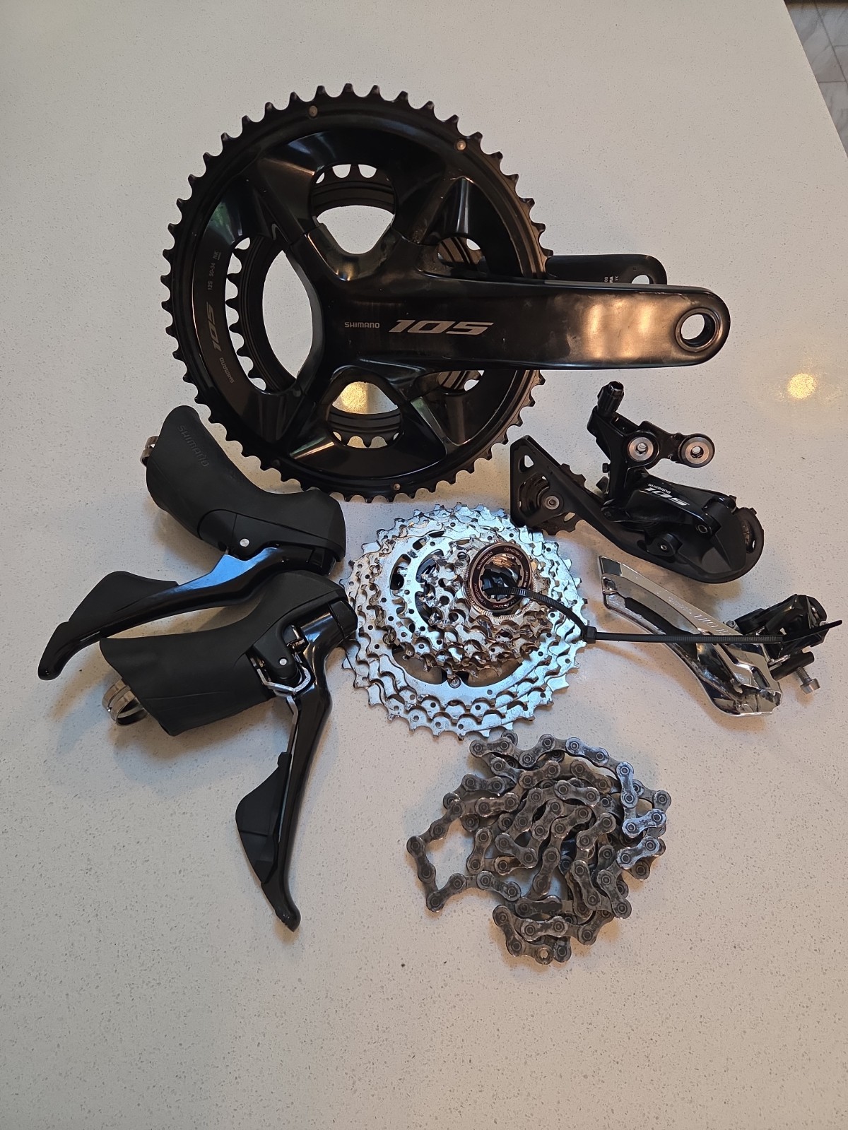 Shimano 105 R7000 Mechanical Rim Brake Groupset 2×11-Speed