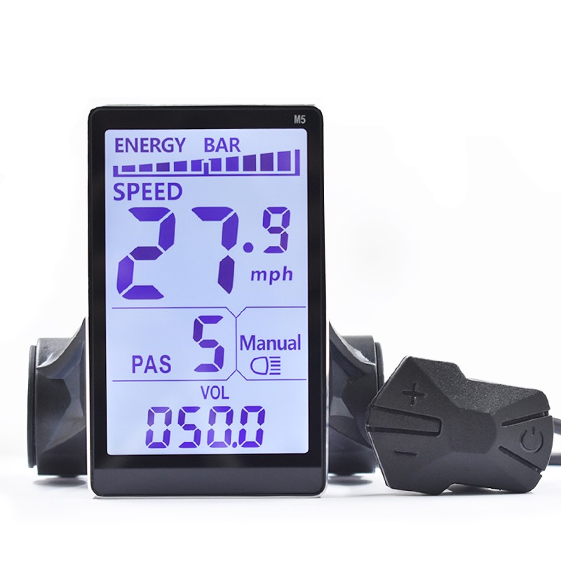UART2 E-bike LCD Display Meter 24V-60V Bicycle Speedometer for Fatbike Screen