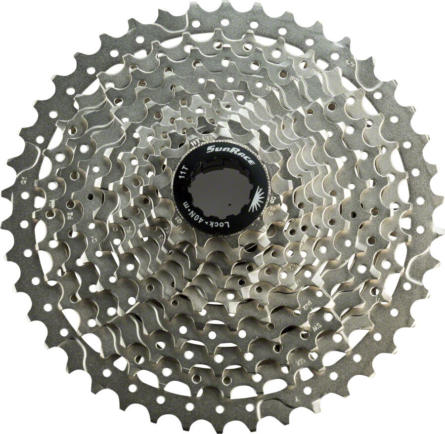 SunRace MS8 Cassette – 11 Speed, 11-42t, Silver