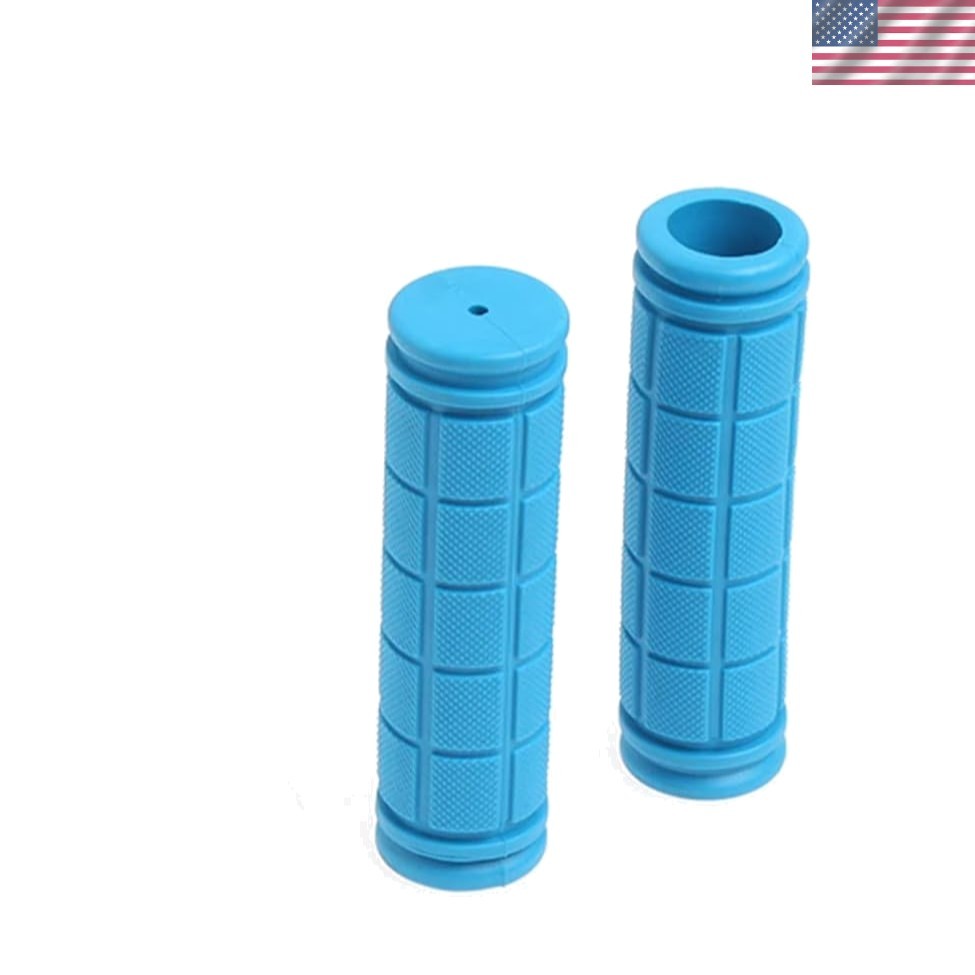 Children’s Anti-Slip Rubber Bike Grips for BMX, MTB & Scooters, 2-Pack