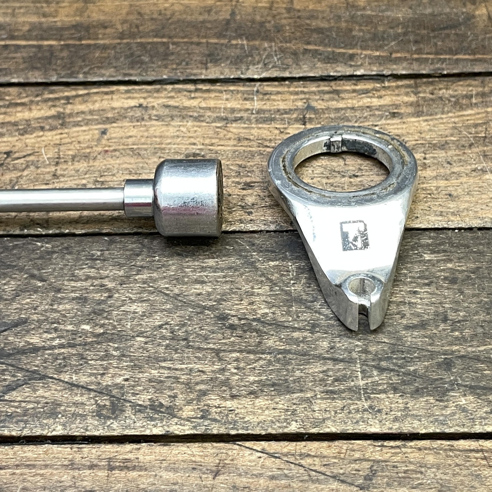 Vintage Trek Brake Cable Hanger 1 Silver 90s MTB Front Headset Spacer 25.4