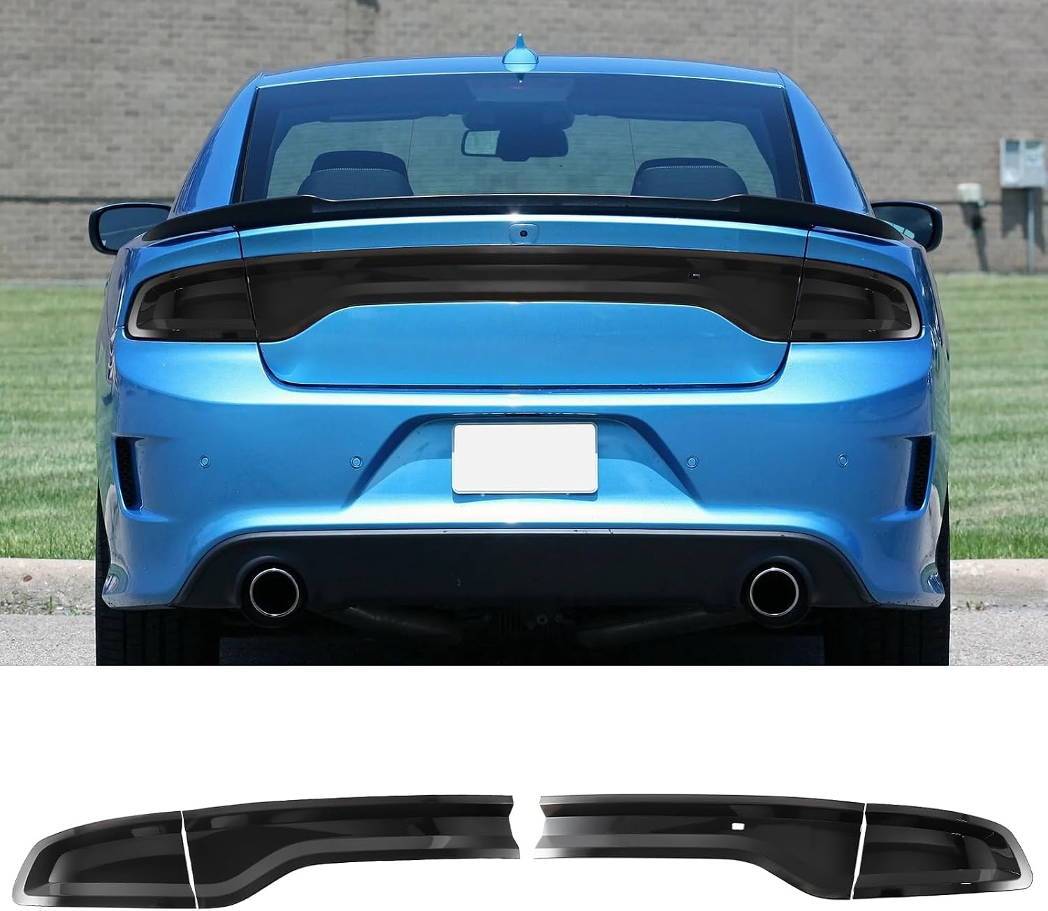 for Charger Tail Light Lamp Covers, Tail Light Cover Smoked Tail Light Guard