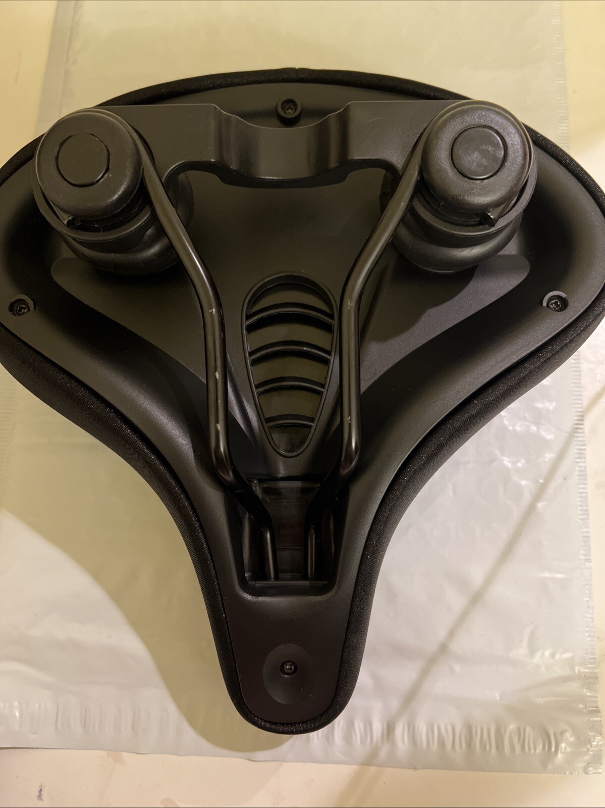 CDYWD Oversized Bike Seat for Men Women Comfort, Extra Wide Bicycle Seat Cush