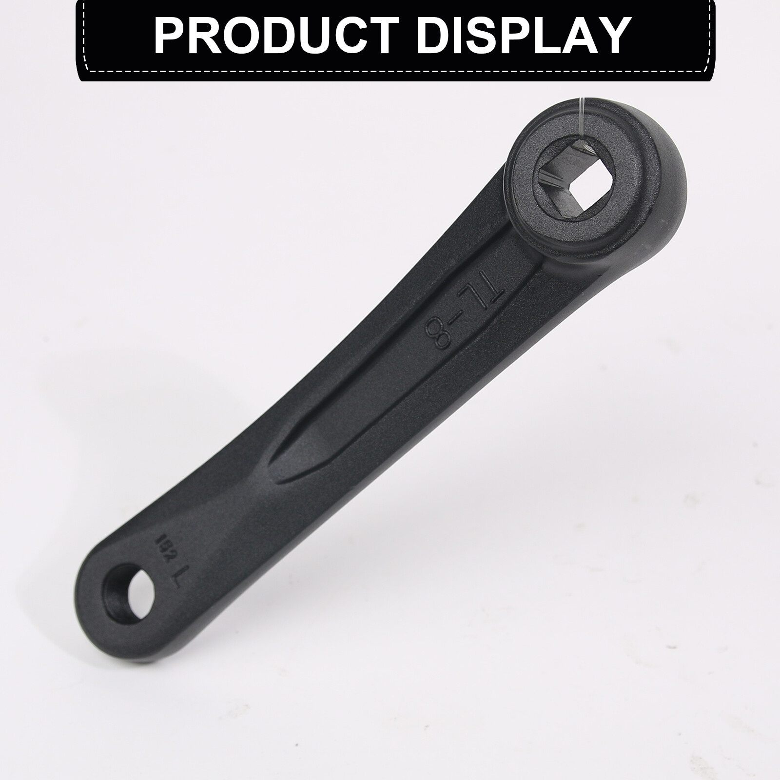 Bucklos Crank Arm 152/170/175mm Square/Diamond/Spline Hole MTB Electric Bicycle