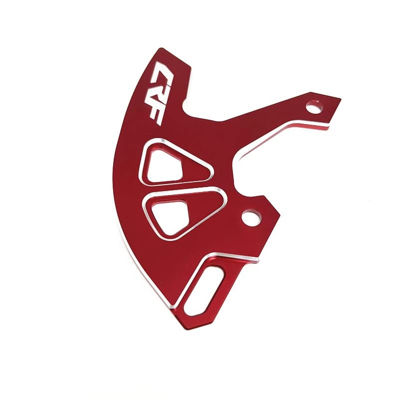 CRF250 Dirt Bike Rear Brake Disc Guard & Dirt Bike Caliper Guard red 1