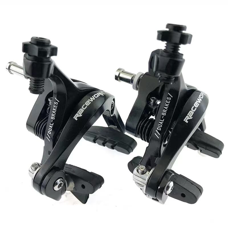 Double Pivot Road Bike Brakes – Aluminum Side Pull Caliper Set for Front and Rea