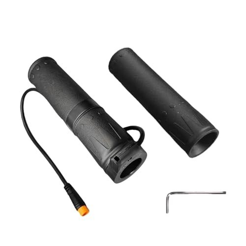 Ebike Half Twist Throttle 3 Pin Waterproof 12V 24V 36V 48V 60V 72V For 22mm