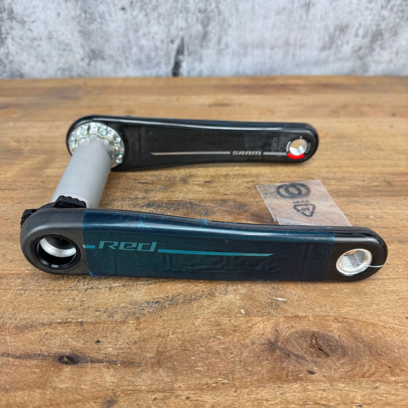 New! SRAM Red AXS E1 165mm DUB SL 29mm Carbon Crankset Crank Arms 305g