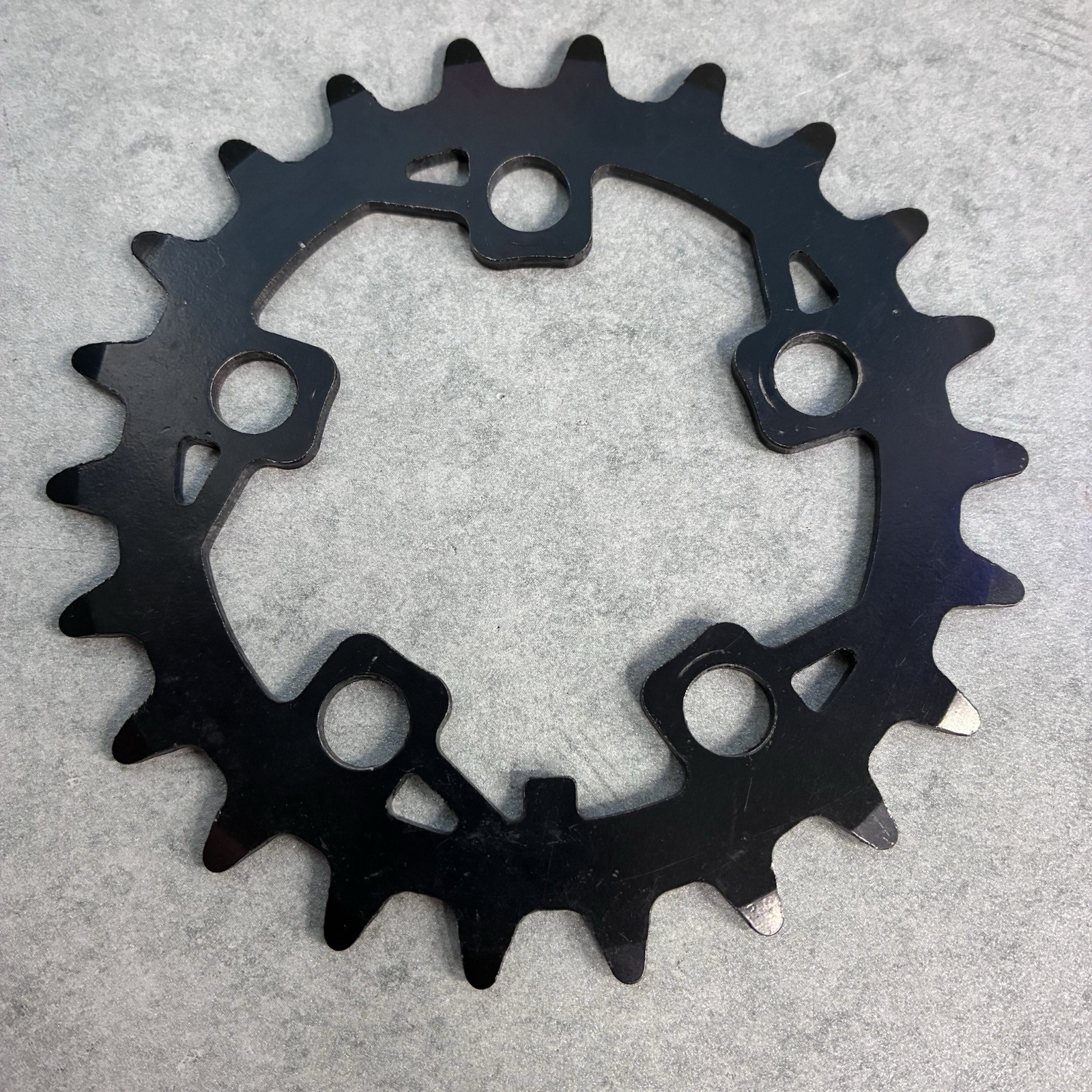 NOS! 22T Raceface Turbine Mountain Chainring 58 mm BCD 9 Speed 5 Bolt Tooth 90’s