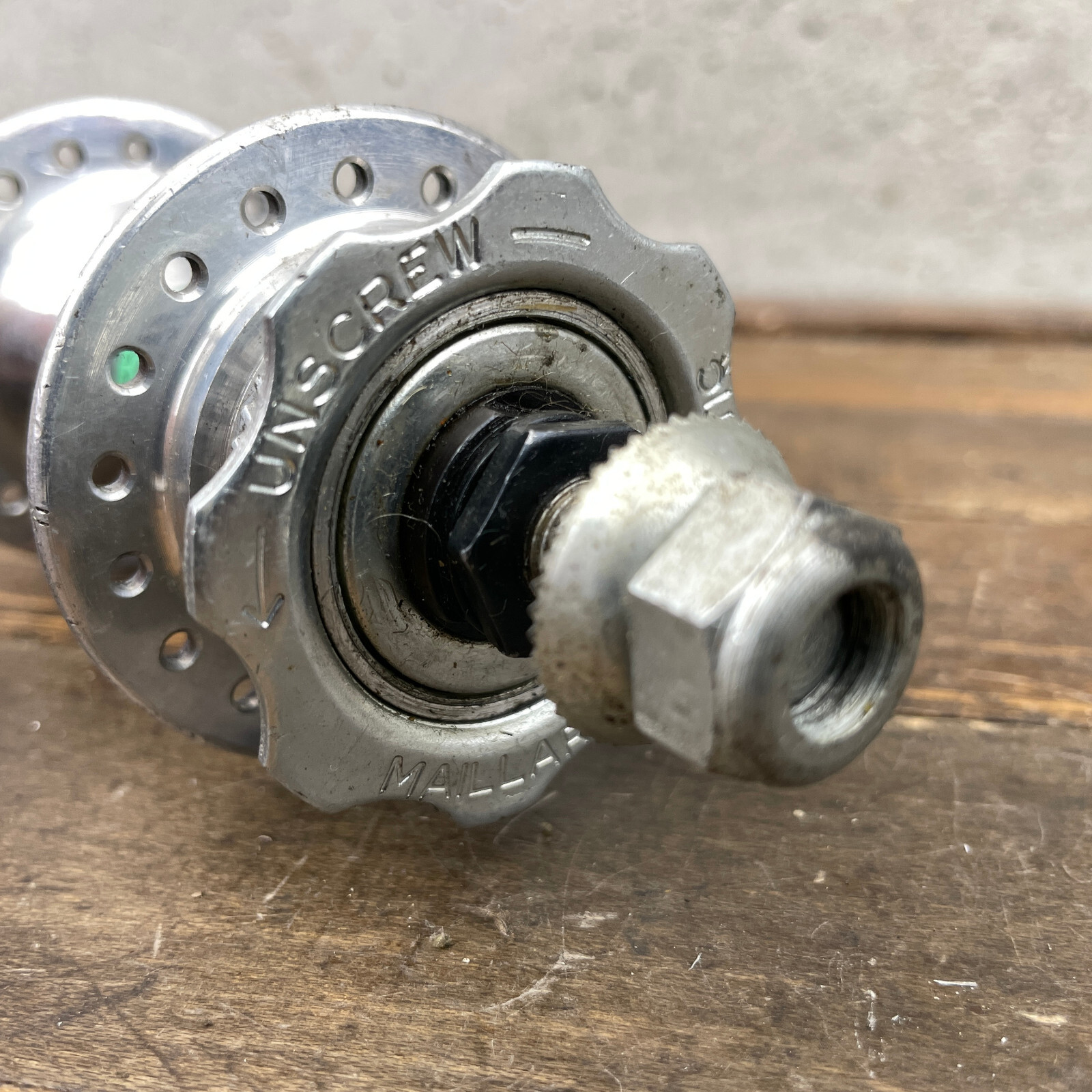 Vintage Maillard Helicomatic Hub 110 mm Nutted Flip Flop Mountain Bike 80s