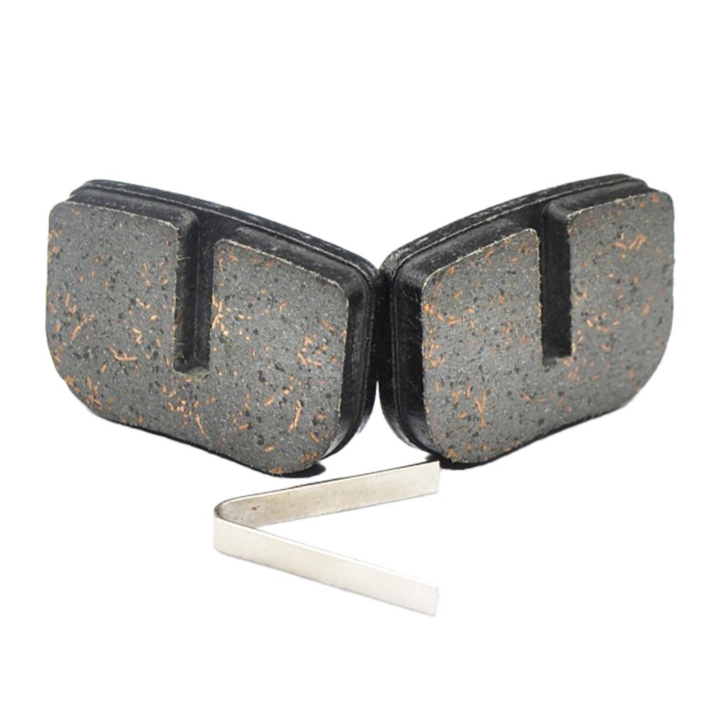 Bike Disc Brake Pads Resin Metal Long for service Life Silent Easy Installation
