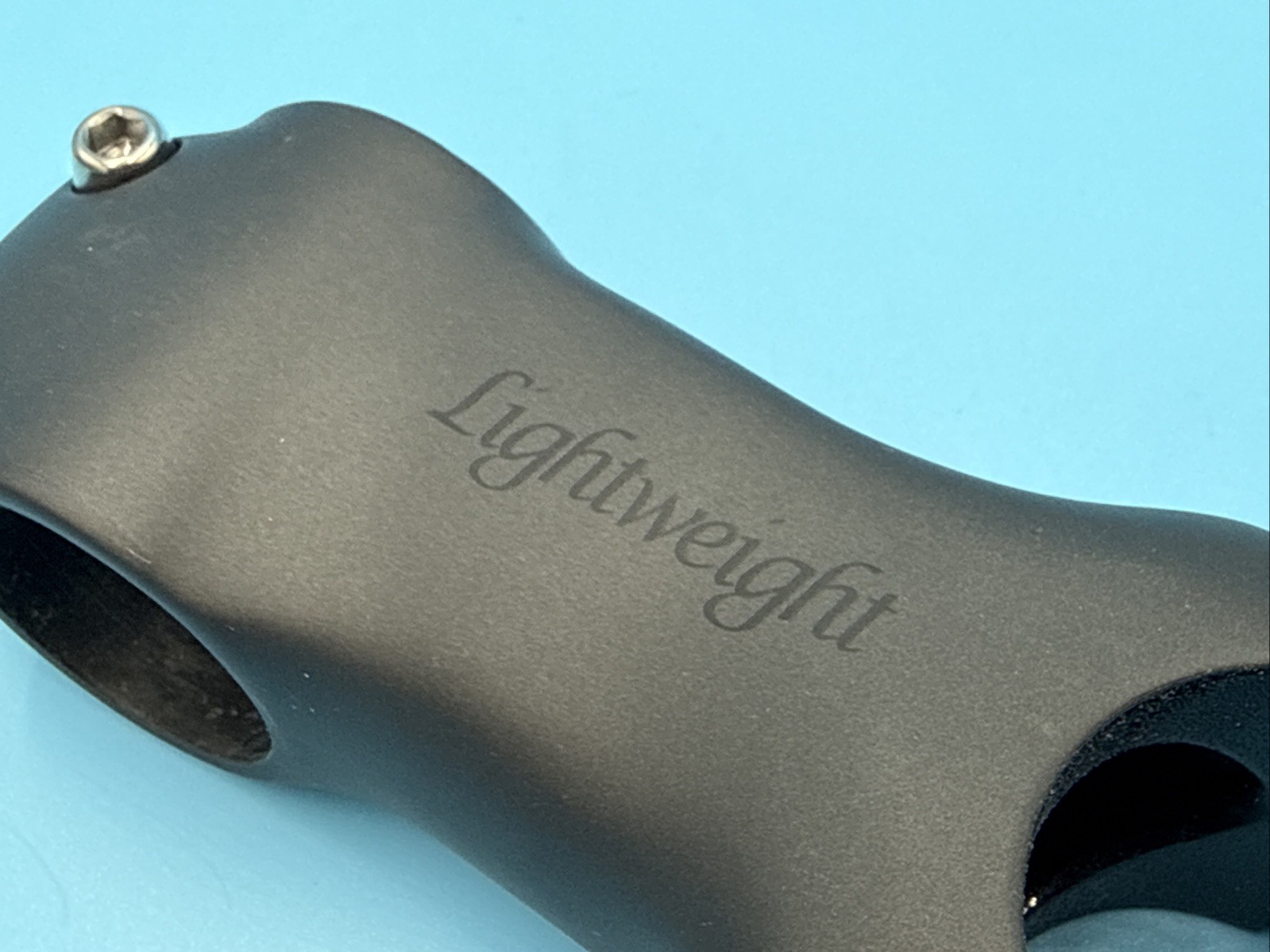 Lightweight GERMANY Bügelhalter SCHWARZ ED 80mm Carbon Fiber 1-1/8″ Stem