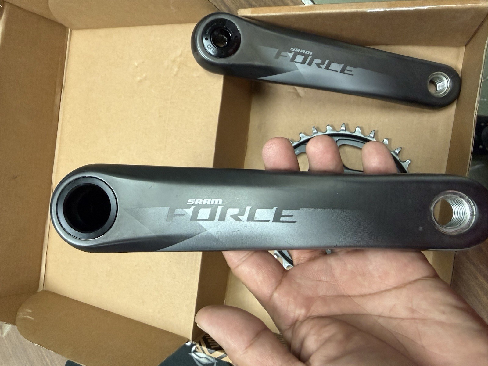 SRAM Force Dub Crank Arm 175mm 1X With 36T Chainring. 8 Bolt Not Included