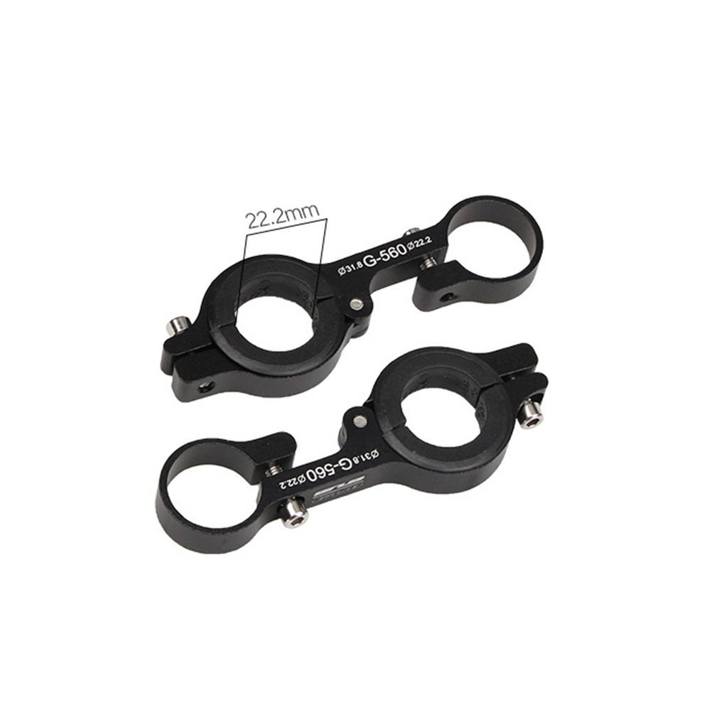 Mountain Bike Handlebars Extensions Extender Cycling Double Clamp