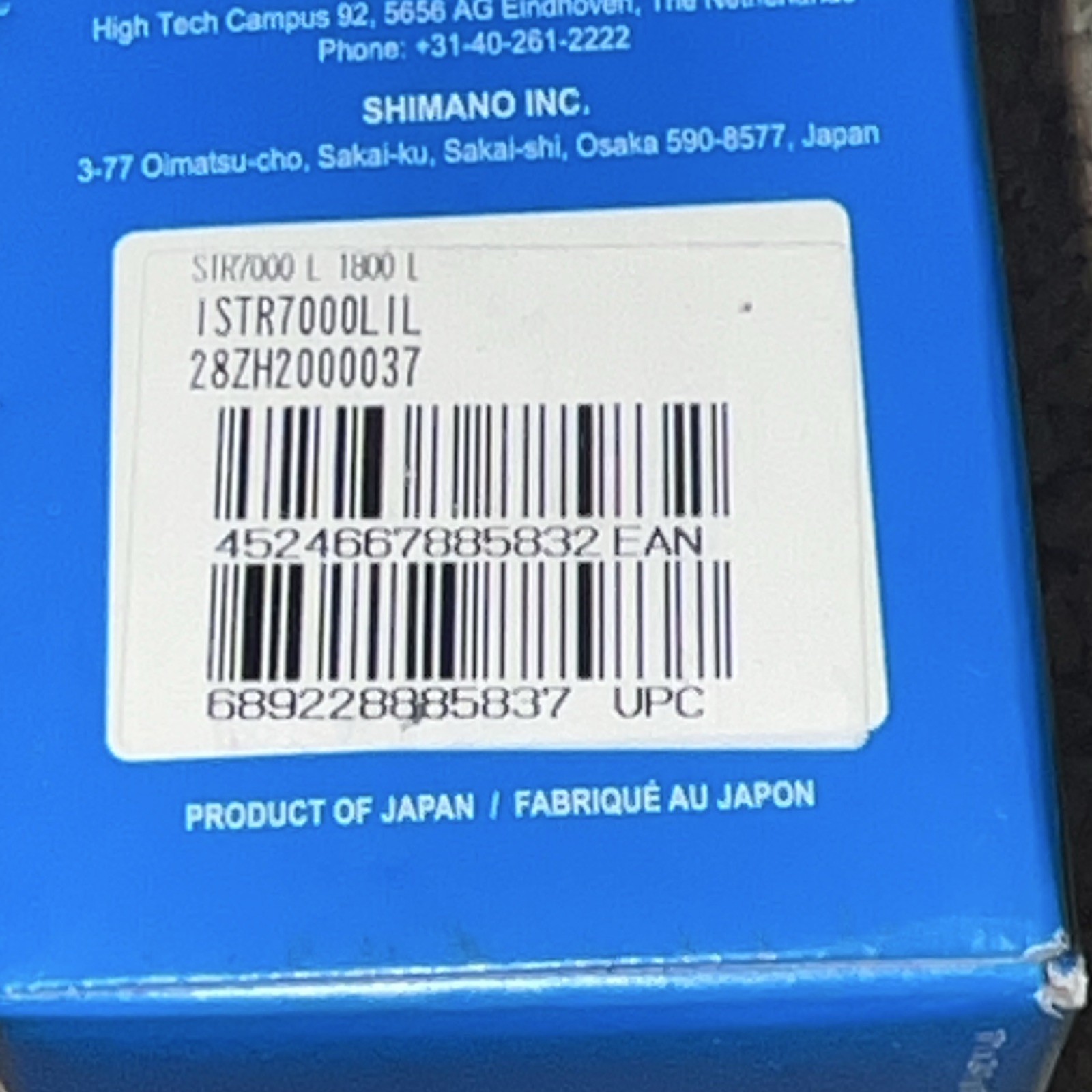 Shimano 105 ST-R7000-L Left Drop Bar Shifter Lever 11-Speed Blue/Silver