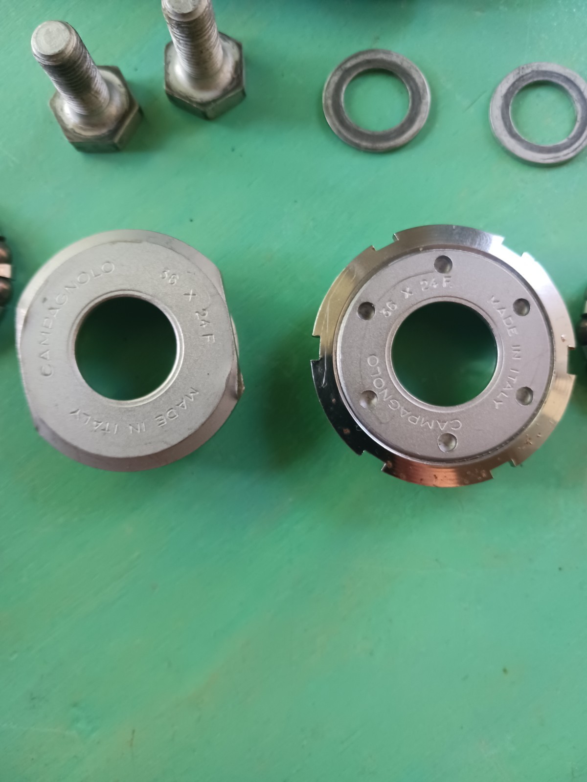 Campagnolo Chorus Bottom Bracket C Record Era 36 x 24 Italian 70- 114mm