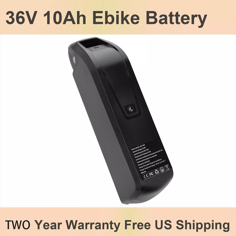 36V 10Ah 300W 500W 750W 1000W Electric Bike Bicycle Ebike Liion Battery Lockable