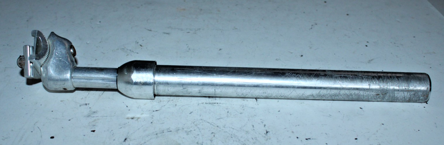Promax Suspension Seat Post Seat Tube 360/27.2mm 20mm Offset Comfort Hybrid Cafe