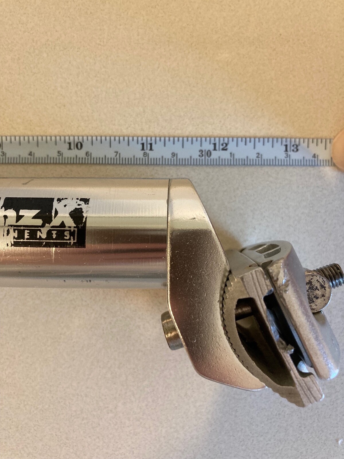 Mint JD Tranz X 31.6 mm x 330 290g Satin Silver Aluminum 90’s Mountain Seatpost