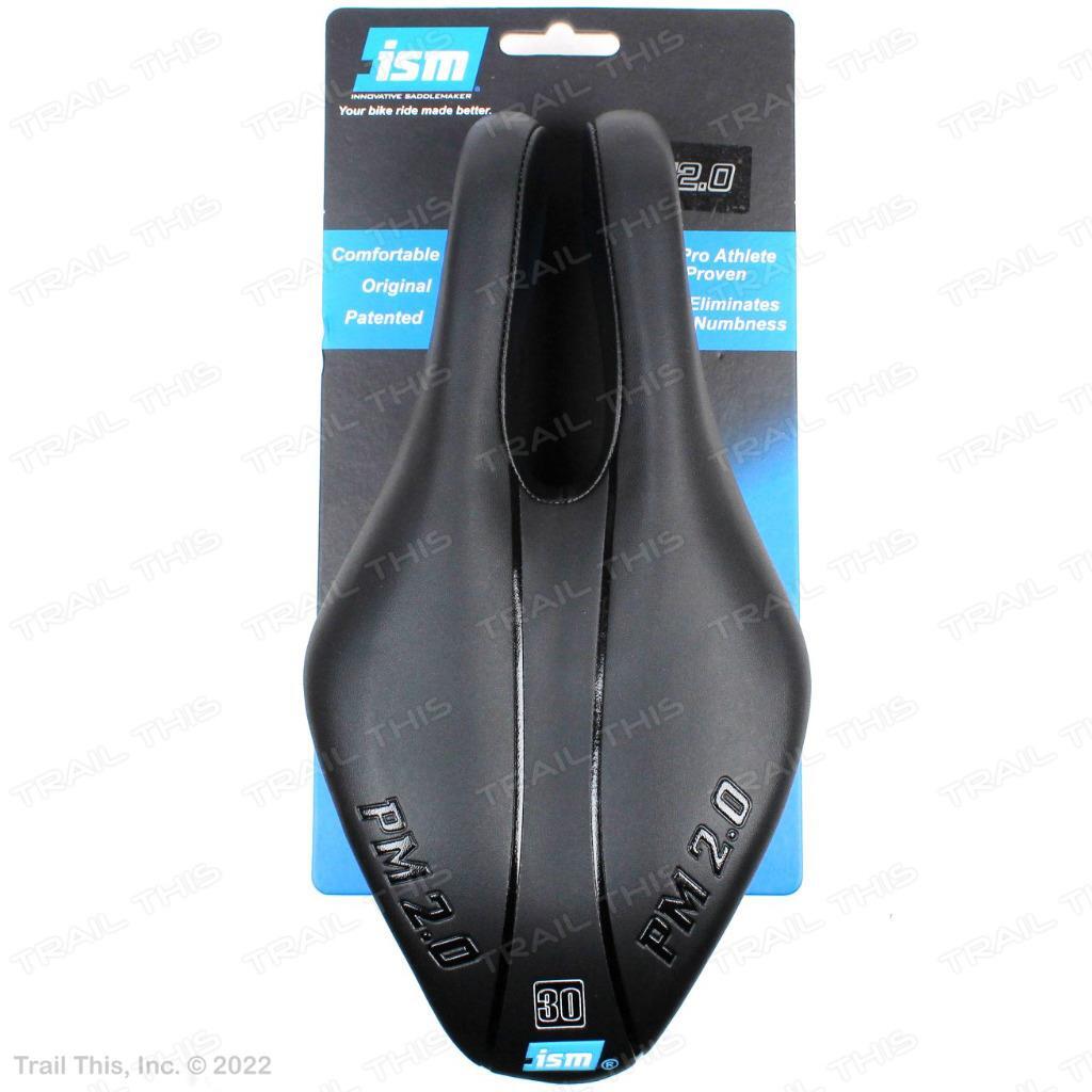 ISM PM 2.0 Split-Nose Performance Mountain Bike Saddle 135mm Width 295g – Black