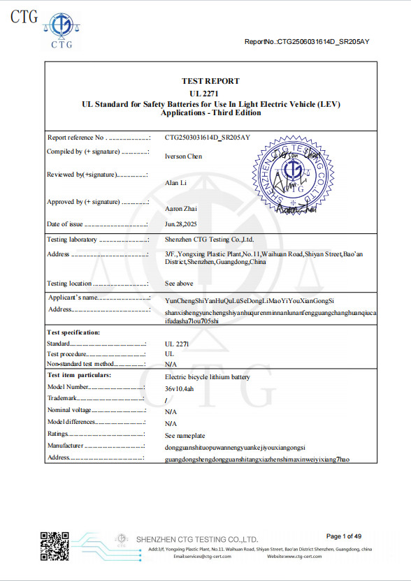 Hailong Lithium 48V 20Ah 100-1800W Electric Bike Ebike Battery 5Pin with 40A BMS