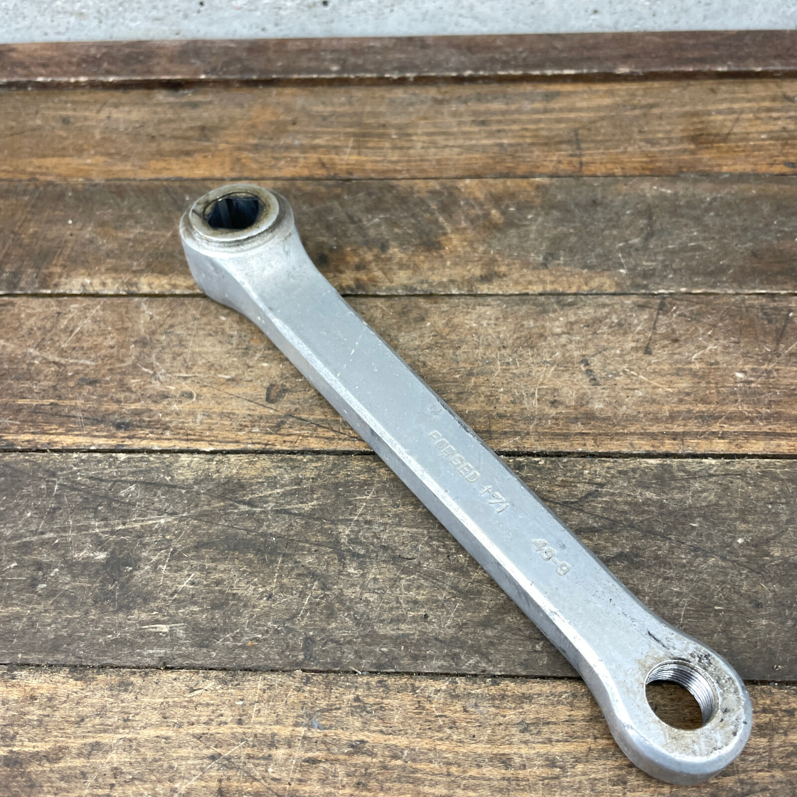 Vintage Sugino Maxy Left Crank Arm 171 mm Square Forged Old School BMX 49-9 B1