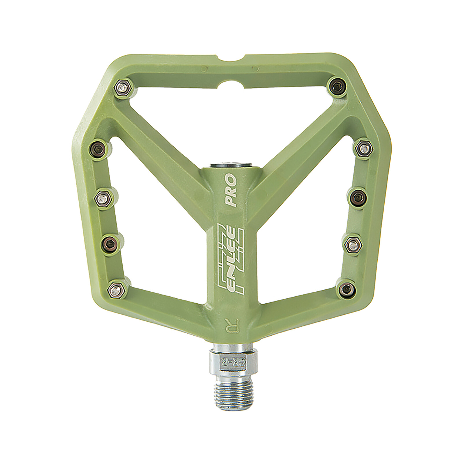 ENLEE 2PCS Mountain Bike Pedal Bicycle Wide Nylon Flat Sealed Bearings 9/16 inch