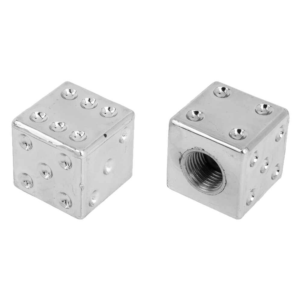 Dice Valve Caps New For Lowrider BMX Chopper Bikes ALL COLORS!